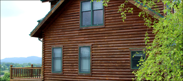 North Carolina Log Home Maintenance Parmele, North Carolina